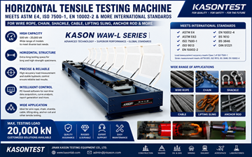 What Is a Horizontal Tensile Testing Machine? Core Functions & Matching Global Test Standards (ISO 527, ASTM A370, IEC 62219)