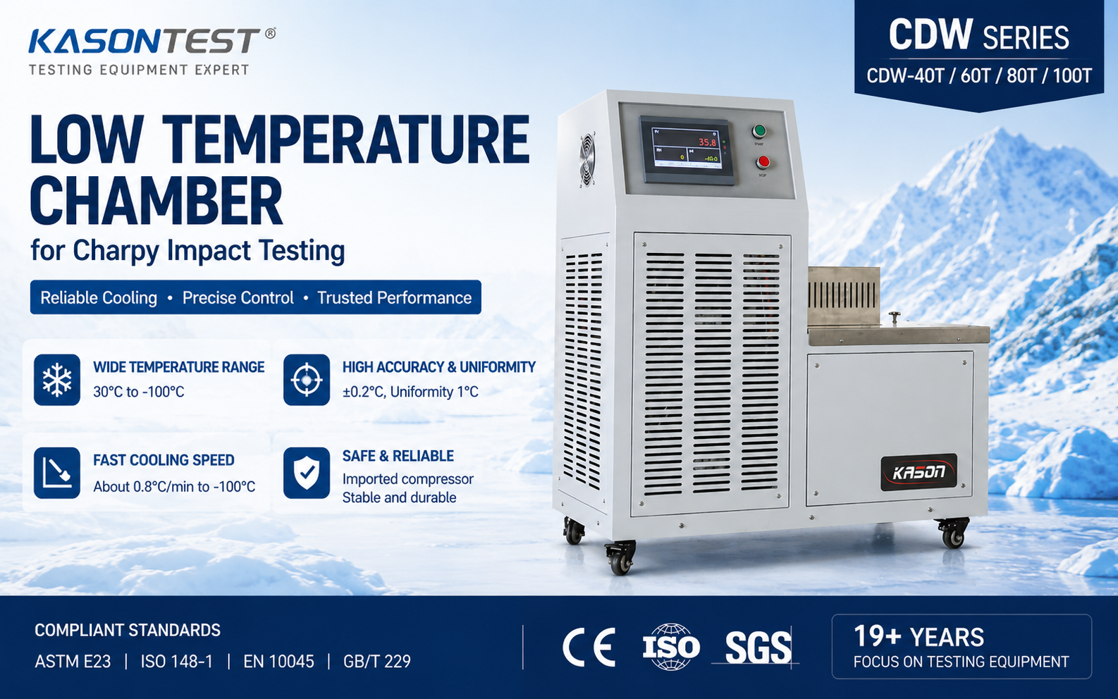 What Is a Low Temperature Chamber and Which ASTM & ISO Standards Does It Support?